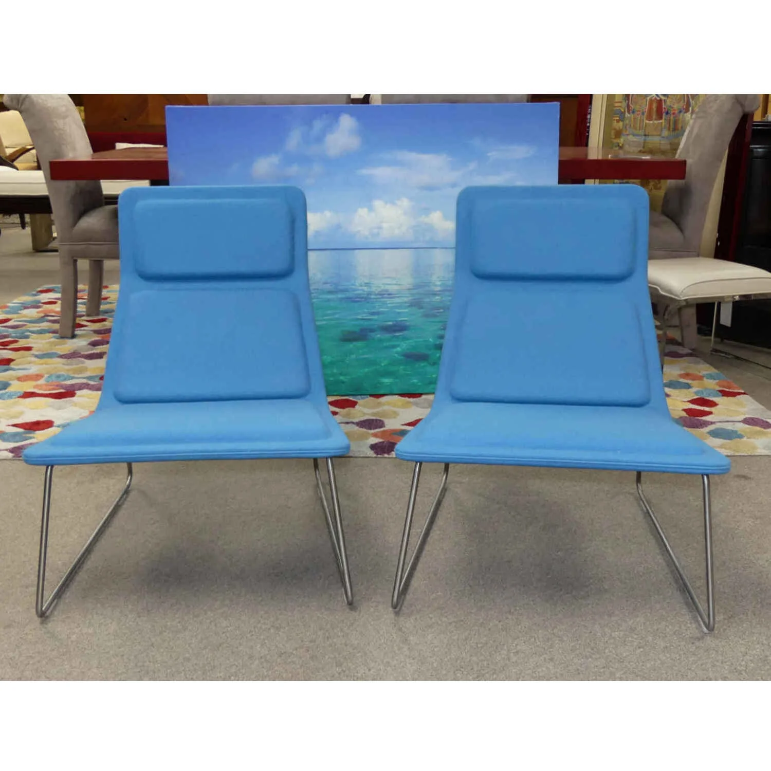 Encore Furniture Gallery-Pair of 2 Cappellini Jasper Morrison Low